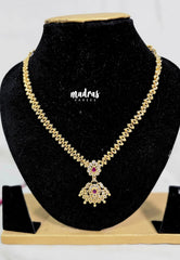 Premium 1 Gram Gold polish AD Stone Trendy New Design Attigai Design 1