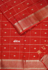 Red - Avantika - Semi Mysore silk - Ghilli Trisha saree inspired