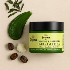 Caffeine & Green Tea Under Eye Cream with Shea Butter
