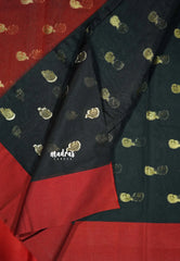 Moonless Magic - Durga - Banarasi soft katan silk with buttas - Sai Pallavi inspired