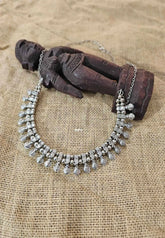 Emerald Alloy Necklace