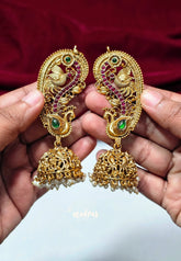 Aimpon - Traditional Madhuri Beautiful Earcuff Earrings for Women & Girls