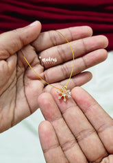 Invisible viral Wire Necklace – Premium Floating Pendant