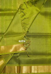 Jamun Purple - Meenakshi - Light Weight Pure Silk Cotton Saree with Getti Border Contrast Pallu and Blouse - Perfect for Wedding Functions