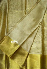 Gold - Thendral - Kanchi tissue semi silk