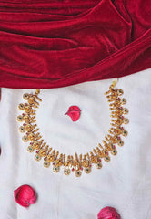 Traditional Peacock bridal Short Necklace