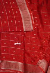 Red - Avantika - Semi Mysore silk - Ghilli Trisha saree inspired