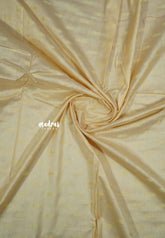 Halfwhite - Unisex Banarasi Silk Cotton small buttas Fabric – For Men's Kurta, Blouse, Kurti, A-Line Frocks