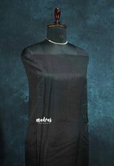 Milk Mist White - Zara - Malgudi printed silk with paris newsprints