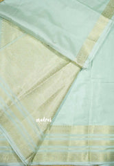 Pastel green - Avantika - Soft semi Mysore silk