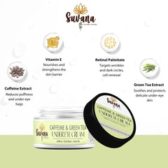Caffeine & Green Tea Under Eye Cream with Shea Butter
