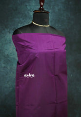 Chutney green with Purple - Hamsavalli – Soft Silk Elegance saree with temple weaving rich pallu