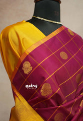 Beet pink - Hamsavalli – Soft Silk Elegance rudraksham mayil kattam body