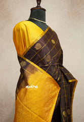 Coffee brown - Hamsavalli – Soft Silk Elegance rudraksham mayil kattam body