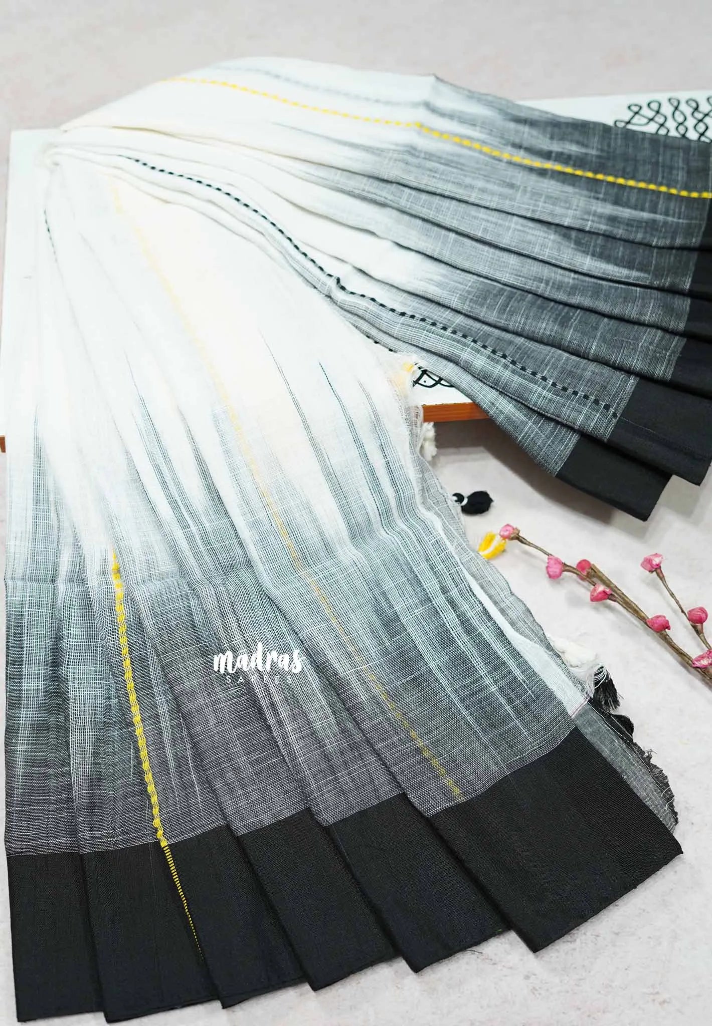 pure linen sarees online