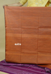 Magenta - Jute Tussar Silk saree with 3D weaving body - Best for Small Function