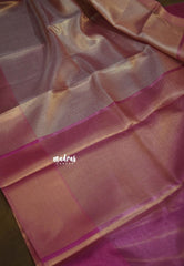 Thendral - Kanchi tissue silk Saree Ambani wedding Jyothika inspired - Baby pink