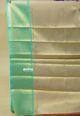 Blush Peach Bloom - Thendral - Kanchi semi silk with pastel shades