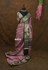 (PRE-BOOKING) Antique Pink - Kanimozhi - Soft Silk with Traditional Border - Best for Wedding Functions
