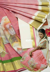 traditional south indian half saree