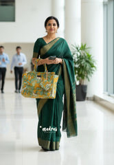 MS7 Quilted European-Style Laptop Bag – Safari Yellow