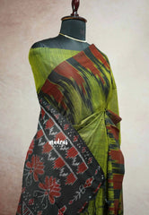 Chutney green - Nandhitha sambalpuri ikkat khadi