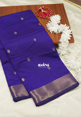 Thendral - Kanchi semi silk Nayanthara inspired borders and buttas - Purple