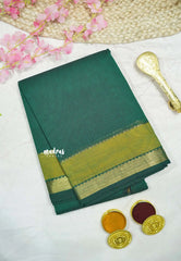 Nayanthara inspired Karthigai silk cotton - Green