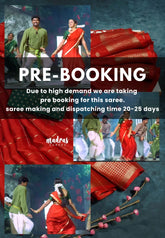 (PRE-BOOKING) Red - Avantika - Semi Mysore silk - Ghilli Trisha saree inspired