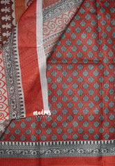 Nightfall Black - Shalini Fancy Kota Cotton with Prints - Best for Office Wear