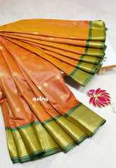 Mustard Orange - Sico Gadwal semi silk