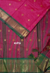 Royal Bright Pink Glow - Sico Gadwal semi silk