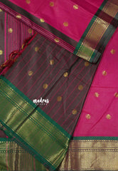 Royal Bright Pink Glow - Sico Gadwal semi silk