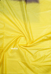 Sithara - Semi Tussar saree Brown with yellow gradient pattern with thread weaving