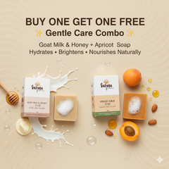 Combo: Goatmilk Honey Soap & Apricot Scrub Soap