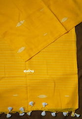 Bright Canary Yellow - Softest Mul Cotton with Buttas - Perfect for Regular Wear