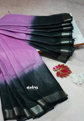 Pink - Soft linen cotton with gradient colors