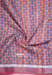 Pink - Soft Linen cotton with polka prints