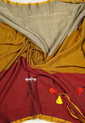 Triple color - Soft mul cotton without blouse