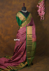 Mauve Pink - Sowbhagya Gift silk – Soft Silk Elegance Saree with Rich Pallu and Blouse - Perfect for Festive Celebration