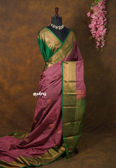 Mauve Pink - Sowbhagya Gift silk – Soft Silk Elegance Saree with Rich Pallu and Blouse - Perfect for Festive Celebration