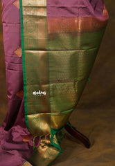 Blush Mauve - Sowbhagya Gift silk – Soft Silk Elegance Saree with Rich Pallu and Blouse - Perfect for Festive Celebration