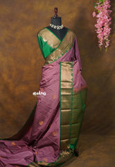 Onion pink - Sowbhagya Gift silk – Soft Silk Elegance Saree with Rich Pallu and Blouse - Perfect for Festive Celebration