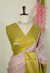 Onion Pink - Sowbhagya Gift silk – Soft Silk Elegance Saree Zari Weaving Body with Border - Perfect for Festive Celebration