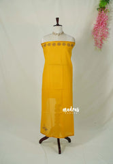 Midnight Blue - Subbulakshmi - Sungudi 100 Count Saree Checks with Rettapetta Rudraksham Border with Blouse Combo - Best for Casual Wear | Summer Wear | School | College | Office wear