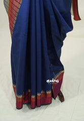 Taupe Grey and Blue - Half and Half Tissue Tansui Silk Saree - Best for Night Reception | Birthday party
