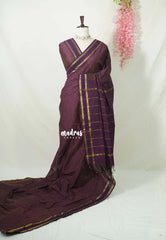 Jamun Purple - Vintage Gadwal silkcotton