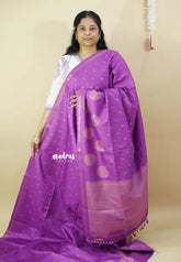 Magenta - Yamini Paper Silk Saree with Rich Big Border