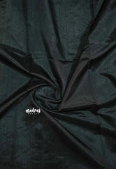 Black and bigborder white - Zara Malgudi Fusion printed silk