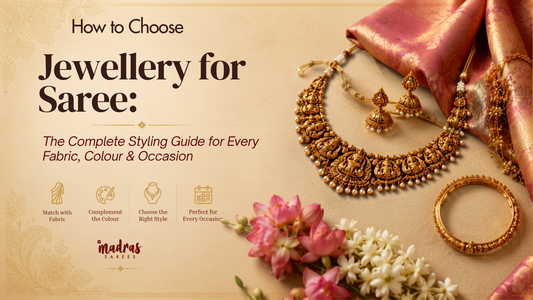 how to choose jewellery for saree